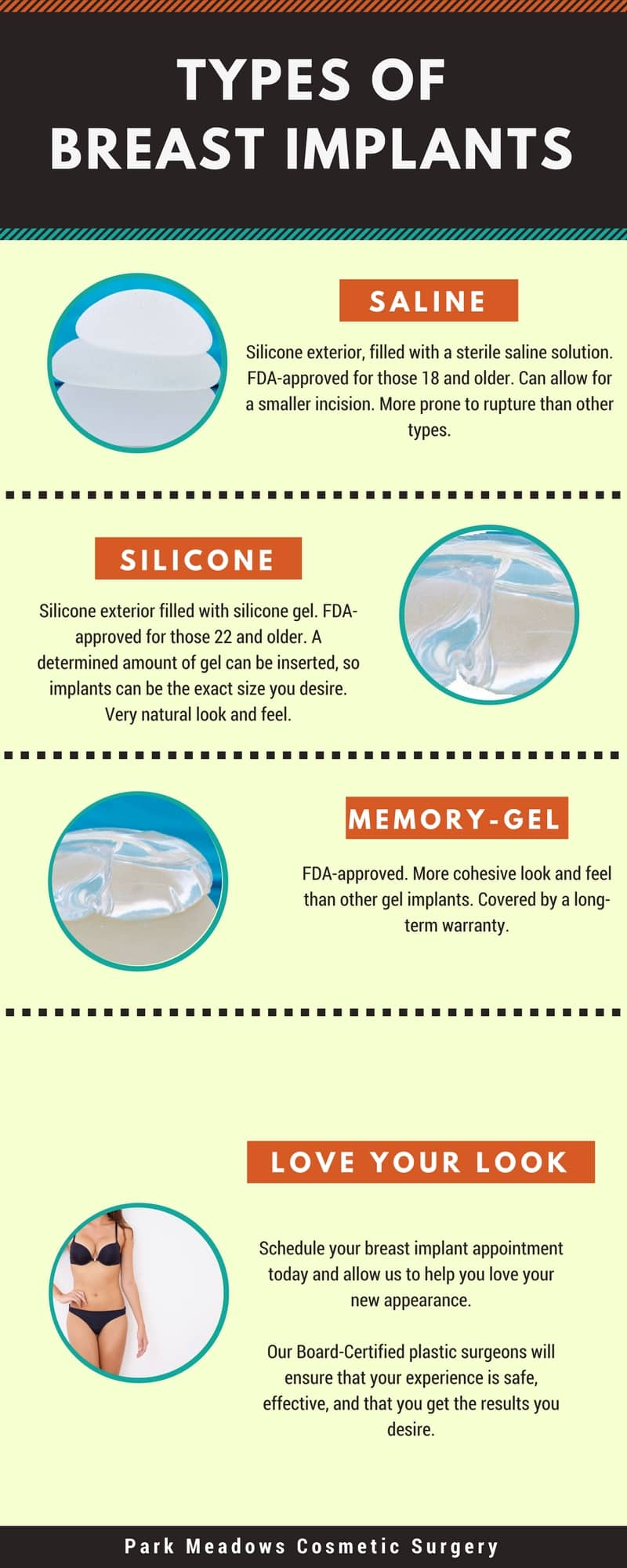 Silicone vs saline breast implants  American Society of Plastic Surgeons